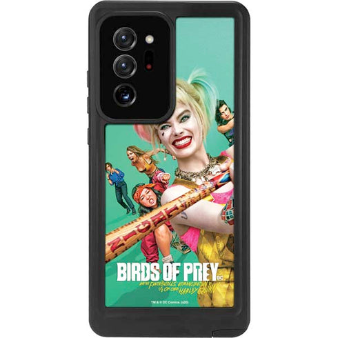 DC Comics Harley Quinn Birds of Prey Movie Poster Galaxy Note20 Ultra 5G Waterproof Case